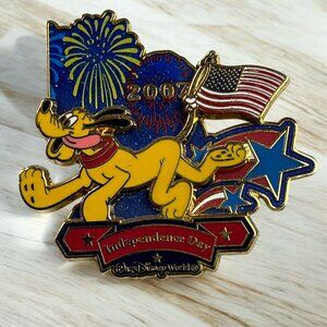 Disney - Pluto - July 4th Limited Edition Collectible Pin from 2007